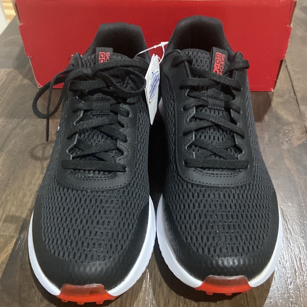 Skechers Men's GO GOLF Max Fairway 3 Golf Shoes men's 10.5 NWT black white red - Picture 10 of 11
